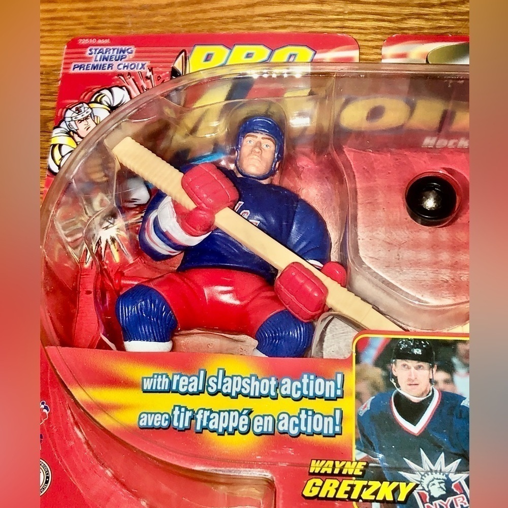 Nhl 1998 Starting Lineup Pro Action Wayne Gretzky Figure - Picture 2 of 2